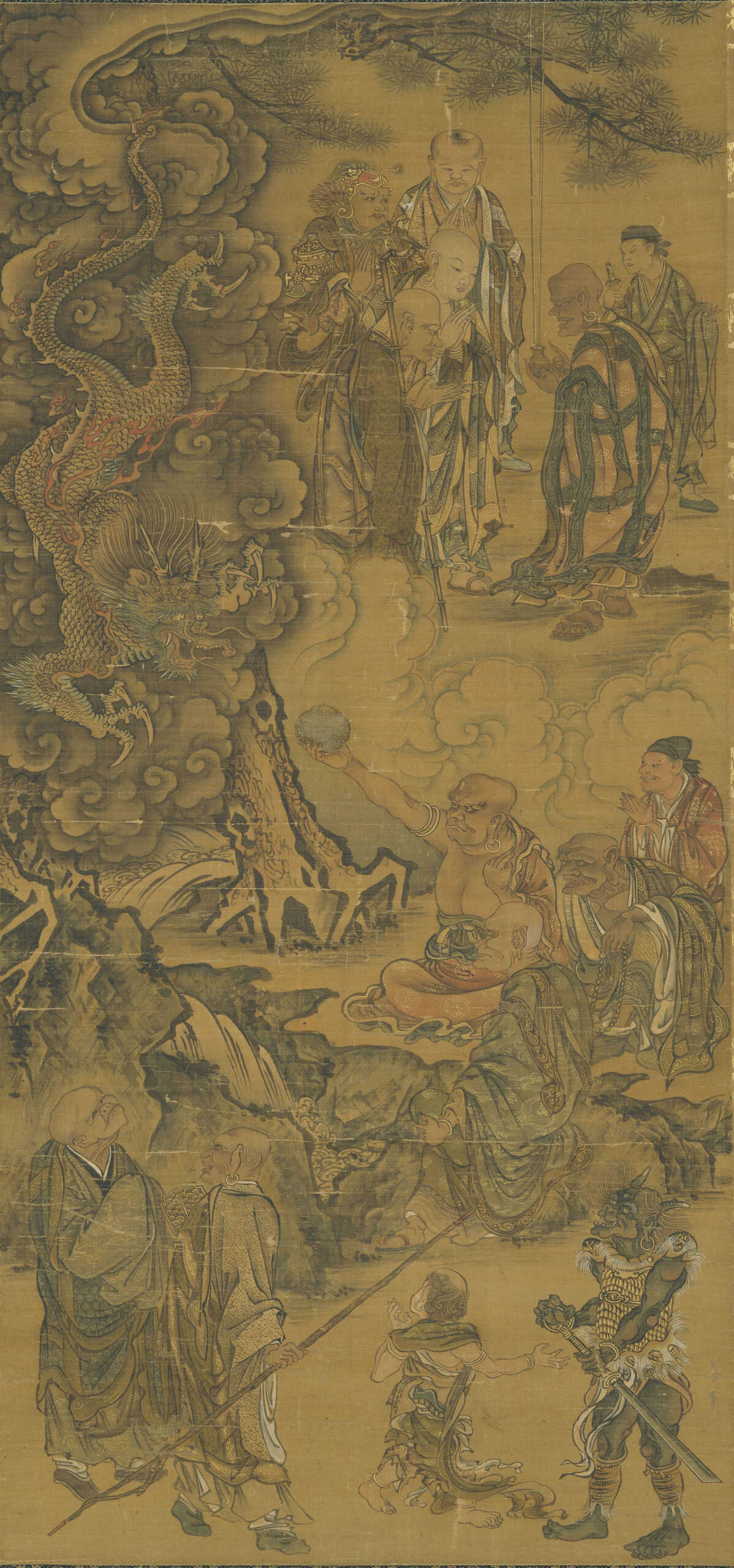十六羅漢図 | 所蔵作品 | 千葉市美術館